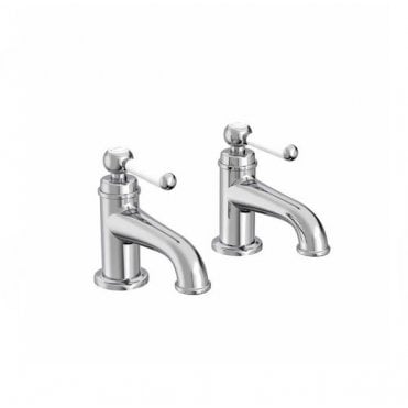 Tavistock Lansdown Basin Taps - Pair - Chrome - TLD70