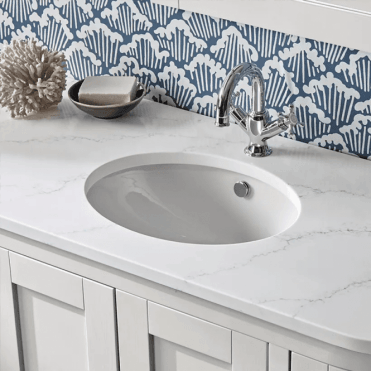 Lansdown Curved Oval Underslung Double Basin