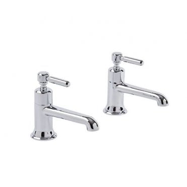 Tavistock Marston Basin Taps - Pair - Chrome - TMS70