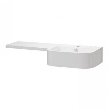 Tavistock Match 1000 Isocast Basin Right - White - MA1BR