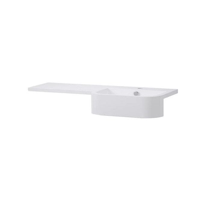 Tavistock  Match 1200 Isocast Basin Right - White - MAT12BR