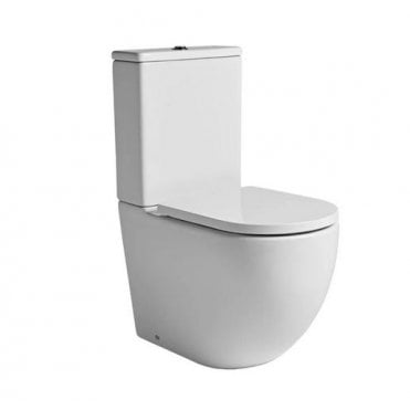 Tavistock Orbit Fully Enclosed Close Coupled WC With Contactless Flush and Soft Close Seat - P250S C250S-SEN TS250S-SF