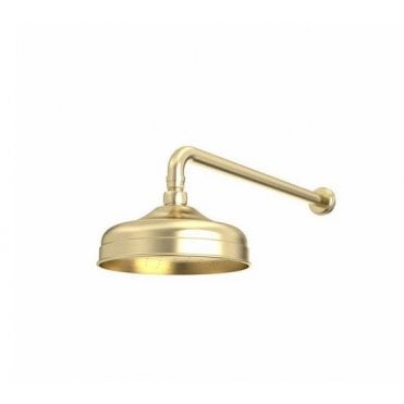 Tavistock Traditional Shower Arm - Brushed Brass - SVARM17