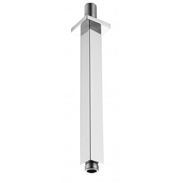Tenby 250mm Square Ceiling Arm - Chrome TIS0062