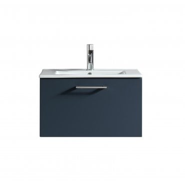 Tenby Knurled Straight Handle - Satin TIS4384