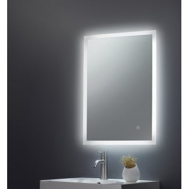 Tenby Noah LED Edge Touch Mirror w. Demist - 600x800x45mm TIS3018