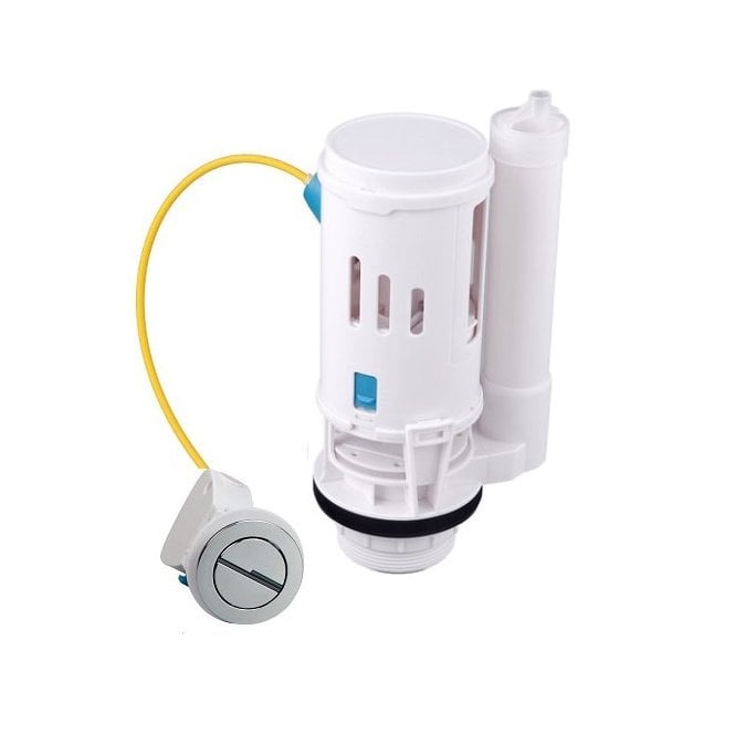 Tenby  Plumb Essentials Concealed Cistern with Chrome Push Button  TIS6201