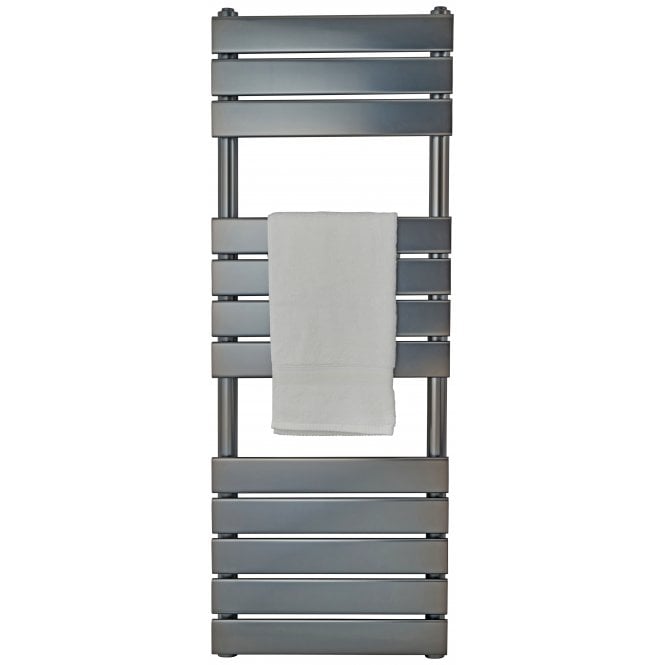 Tenby  Queenstown Gun Metal Designer Towel Radiator - 1200*450mm TIS2146