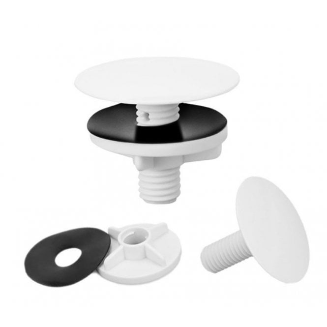 Tenby  Tap Hole Stopper White TIS5158