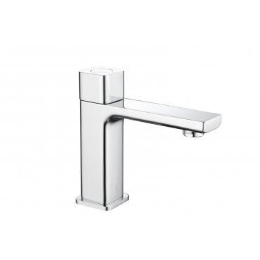 Tenby TB+ Quadrado Square Push Button Basin Mixer Chrome TIS5707