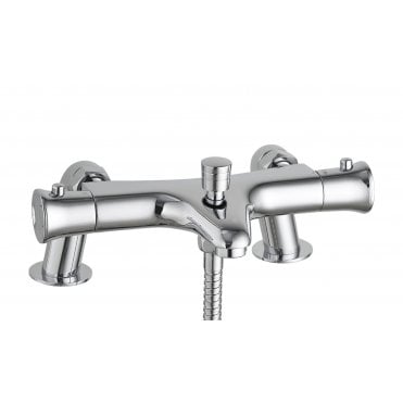 Tenby Thermostatic Bath Filler w/ Bath Legs - Chrome TIS0065