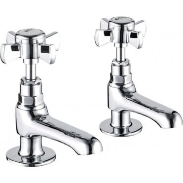 Tenby Traditional Crosshead Bath Taps