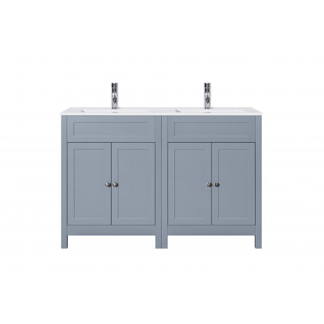 Tenby  Turin Twin Tailored Grey 1200mm TIS4344