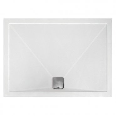 TrayMate Rectangular TM25 Elementary 1000 x 760mm White Shower Tray