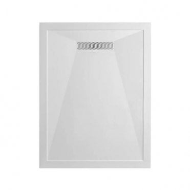 TrayMate Rectangular TM25 Linear 1200 x 900mm White Shower Tray