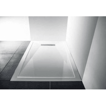 TrayMate Rectangular TM25 Linear 1700 x 760mm White Shower Tray