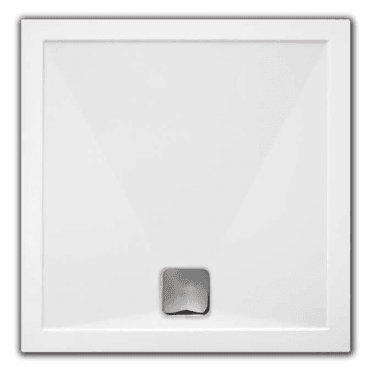 TrayMate Square TM25 Elementary 700 x 700mm White Shower Tray