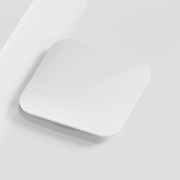 TrayMate TM25 Elementary Square White Shower Waste Cover