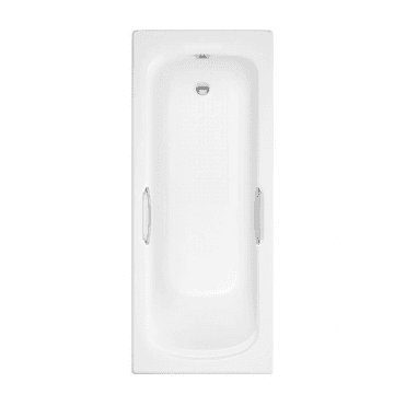 Trojan Granada 2 1600 x 700mm Twin Grip Single Ended No Tap Hole Bath