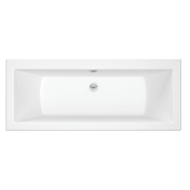 Trojan Solarna 1700 x 800mm Double Ended No Tap Hole Bath