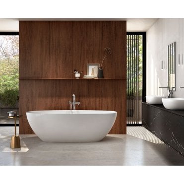 Victoria + Albert Barcelona 1800 Freestanding Bath Quarrycast Matt White