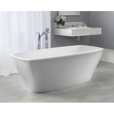 Victoria + Albert Pembroke Freestanding Bath Quarrycast Gloss White