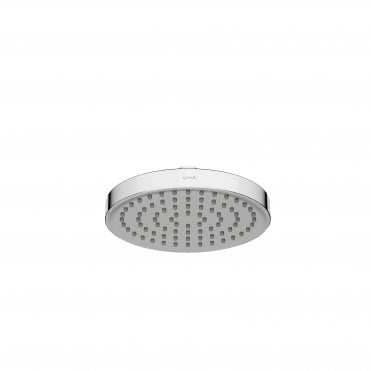 VitrA Aqua Base Round Showerhead 1-Function, 200mm Diameter - Chrome
