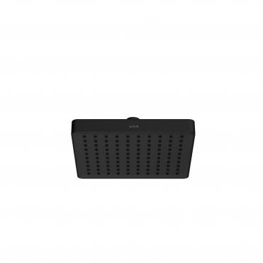 VitrA Aqua Base Square Showerhead 1-Function, 200mm - Matt Black