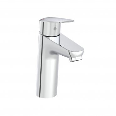 VitrA Flow Round Basin Mixer Large - Chrome