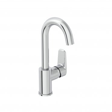 VitrA Flow Soft Basin Mixer Swivel - Chrome