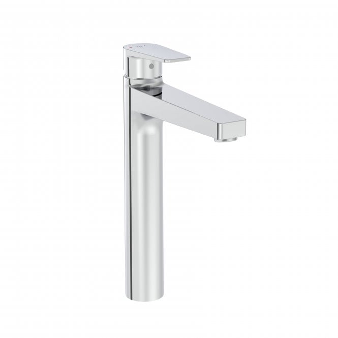 VitrA  Flow Square Basin Mixer Bowl - Chrome