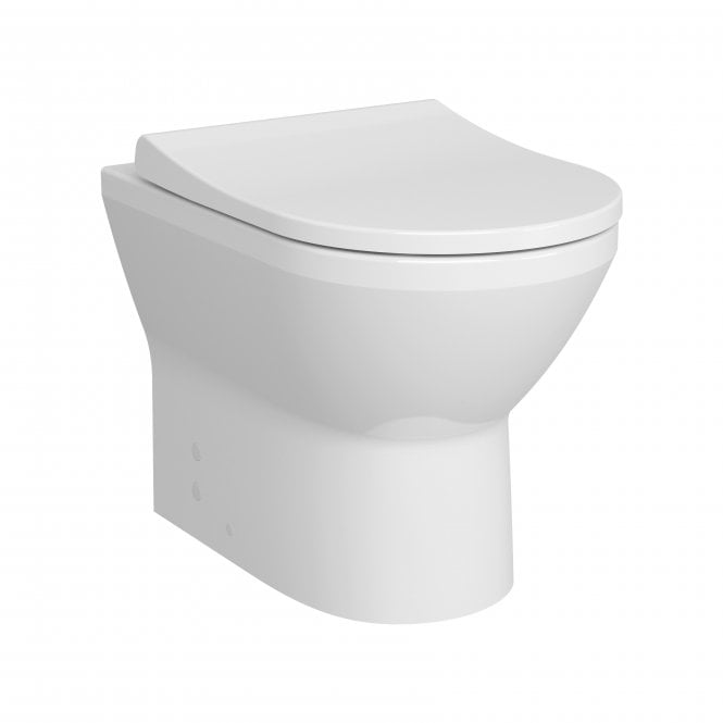 VitrA  Integra Back-to-wall WC Pan, Rimless - White