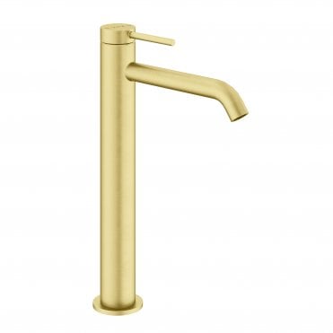VitrA Minimax Round Basin Mixer, Bowl - Brushed Brass
