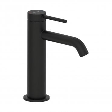 VitrA Minimax Round Basin Mixer Large - Matt Black