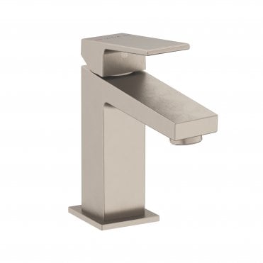 VitrA Minimax Square Basin Mixer Standard - Brushed Nickel