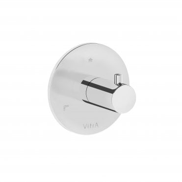 VitrA Origin Built-In 3 Way Diverter Exposed Part - Chrome
