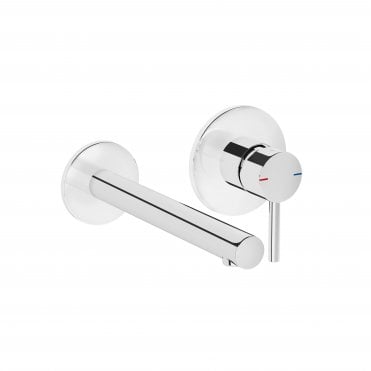 VitrA Origin Built-In Basin Mixer Exposed Part, Two Rosette - Chrome