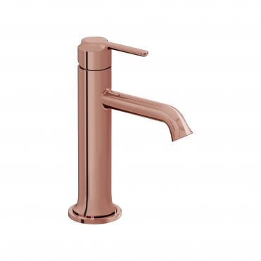 VitrA Origin Classic Basin Mixer with Top Handle - Soft Copper