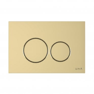 VitrA Origin Flush Plate, ABS - Soft Gold