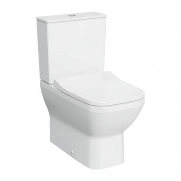 Vitra Rimless Close Coupled BTW WC - Back to Wall Pan - White