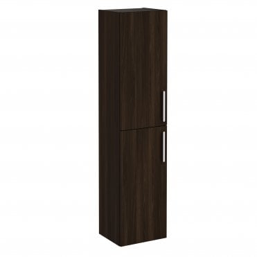 VitrA Root Flat Tall Unit, 40cm - Walnut