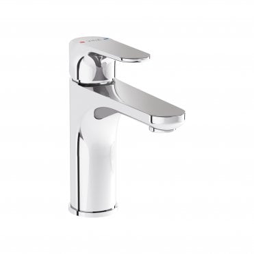 VitrA Root Round Basin Mixer Medium - Chrome