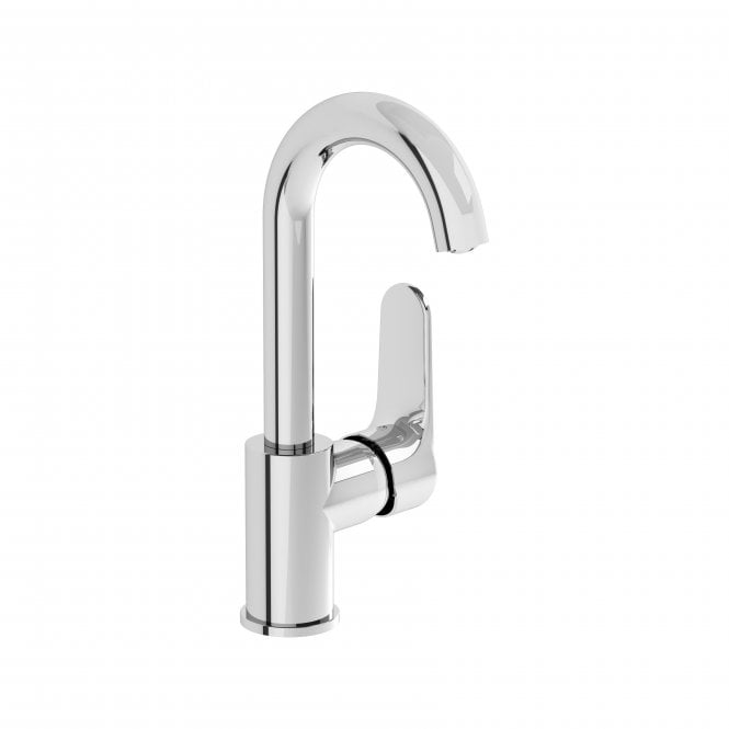 VitrA  Root Round Swivel Basin Mixer - Chrome