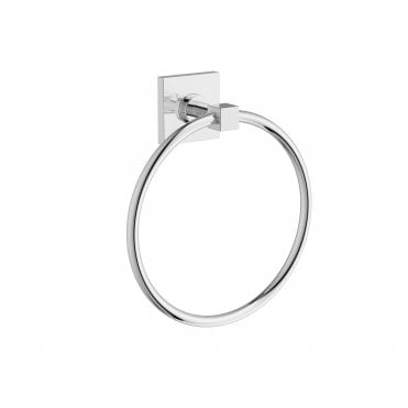 VitrA Root Round Towel Loop - Chrome