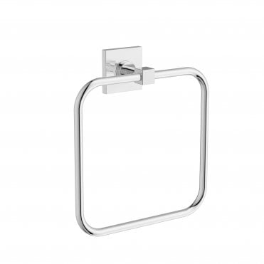 VitrA Root Square Towel Loop - Chrome