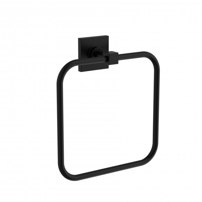 VitrA  Root Square Towel Loop - Matt Black