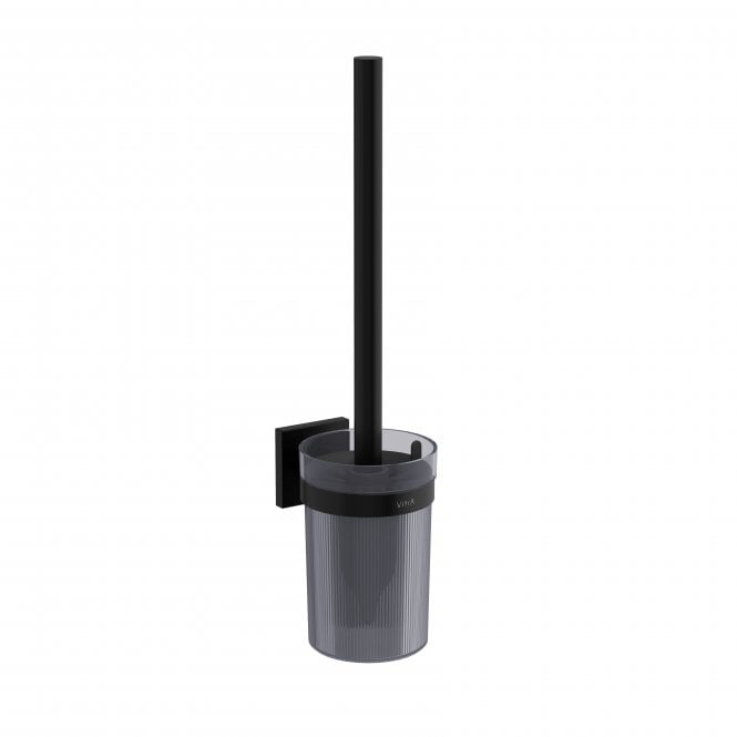 VitrA  Root WC Brush Holder - Matt Black