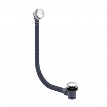 VitrA Round Click Bath Waste - Chrome