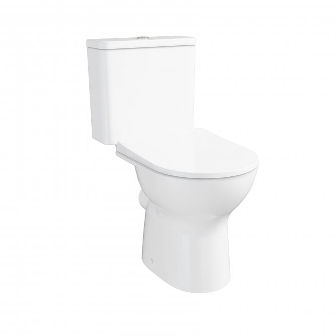 VitrA  S20 Round Open Back Close-Coupled WC 63cm - White