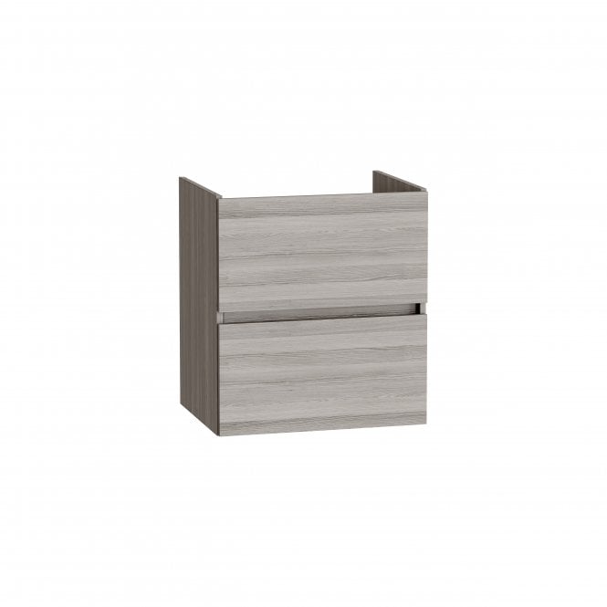 VitrA  S20 Square Washbasin Unit, 60cm, with Two Drawers, without Siphon, without Washbasin - Cordoba